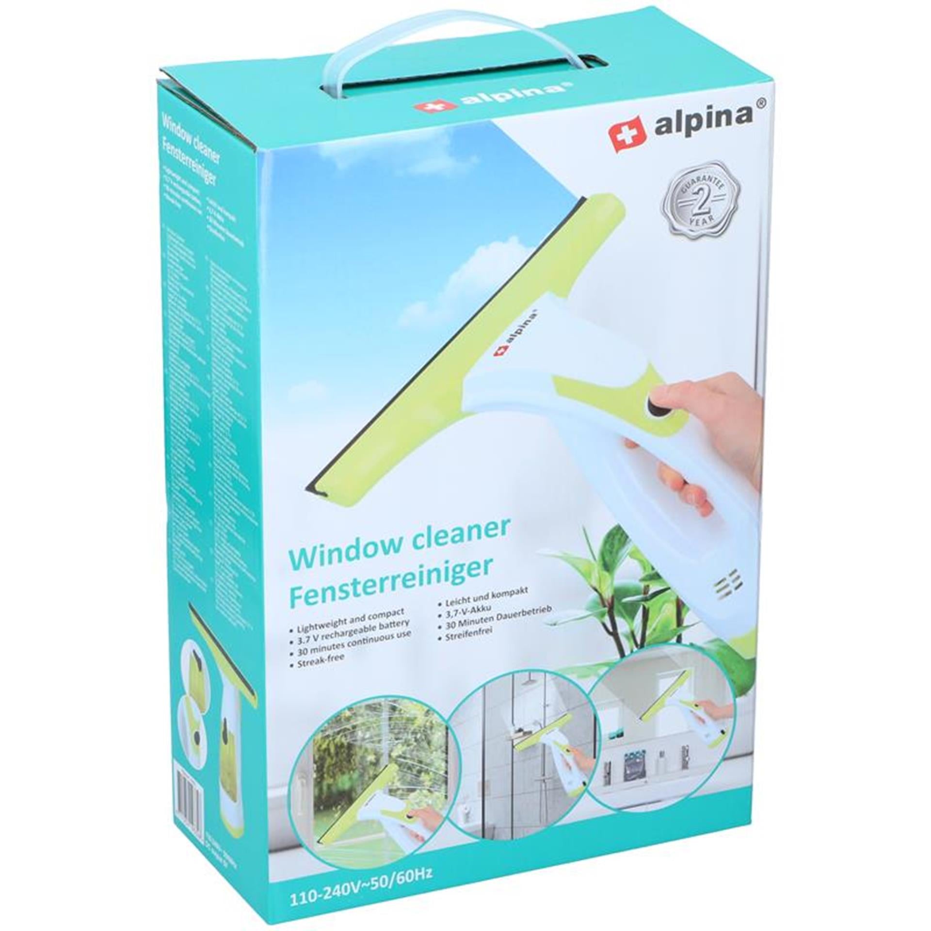 Alpina ruitenreiniger inclusief adapter