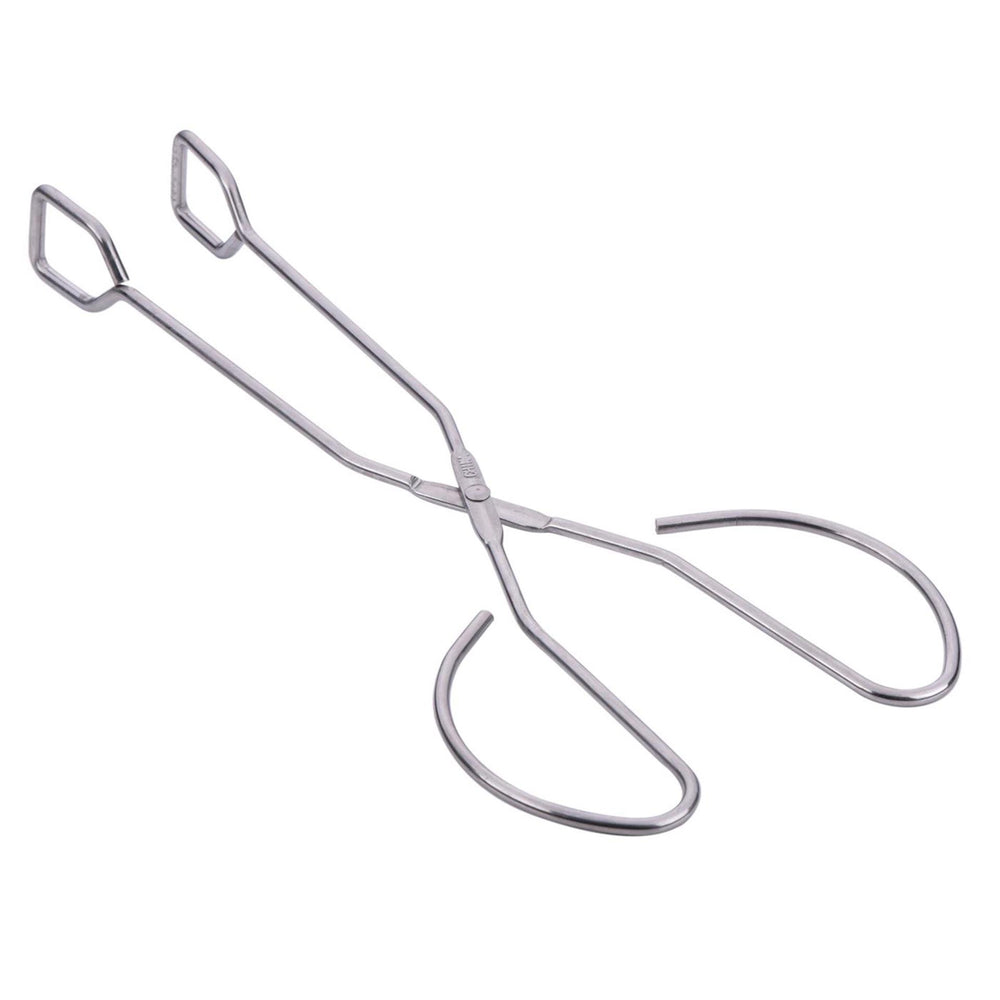 Bbq barbecuetang metaal 27cm