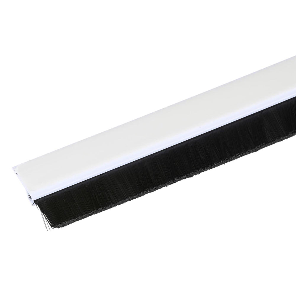 Kinzo tochtstrip borstel wit 100x3,7cm