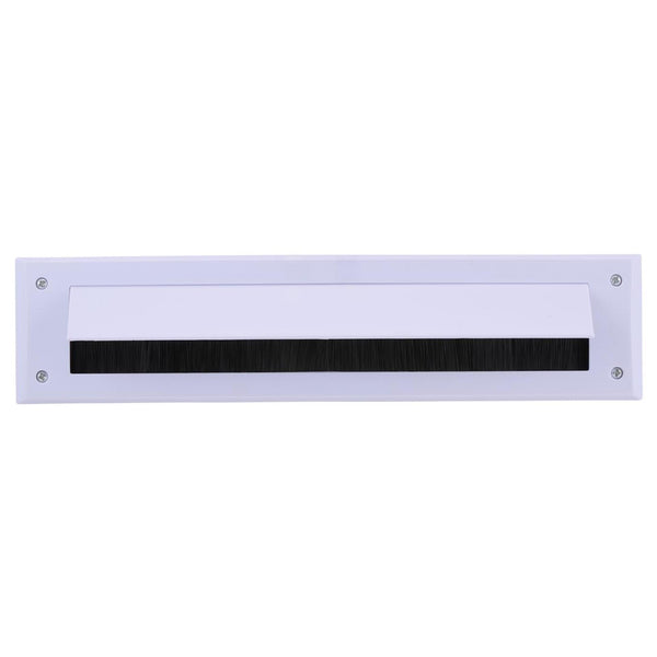 Kinzo brievenbusafdekking wit 34x8x1,5cm