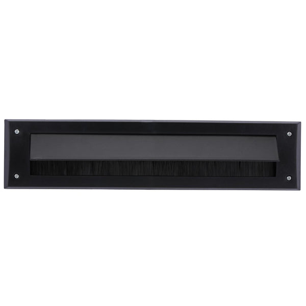 Kinzo brievenbusafdekking zwart 34x8x1,5cm