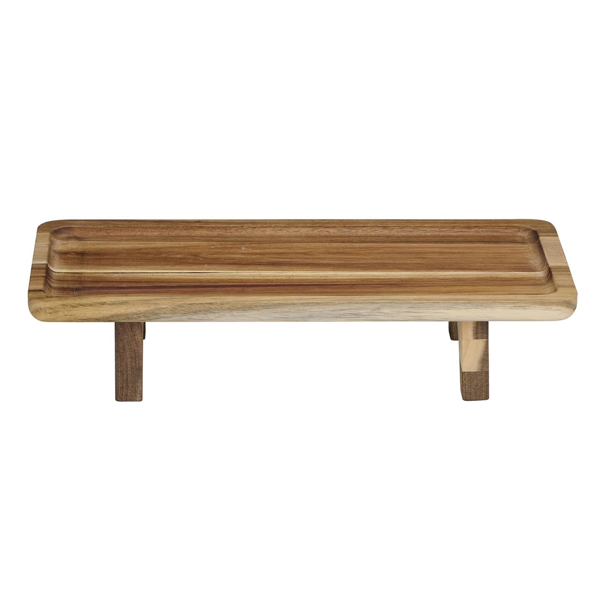 Alpina serveerplank accacia 30,7x15,5x6,5cm fsc