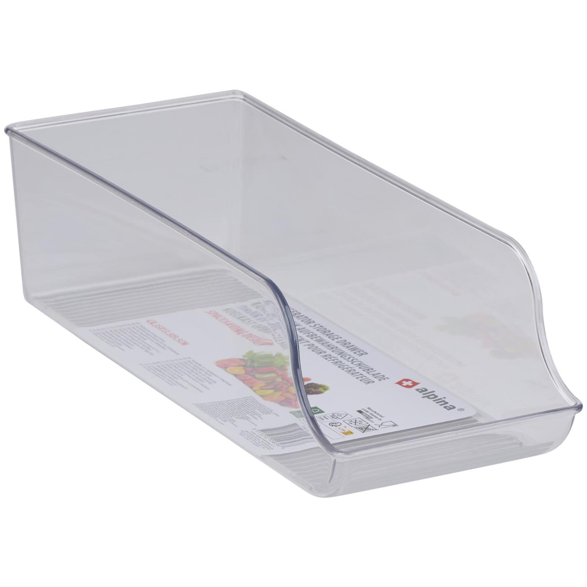 Alpina koelkast voorraaddoos 35x13.5x9.5cm