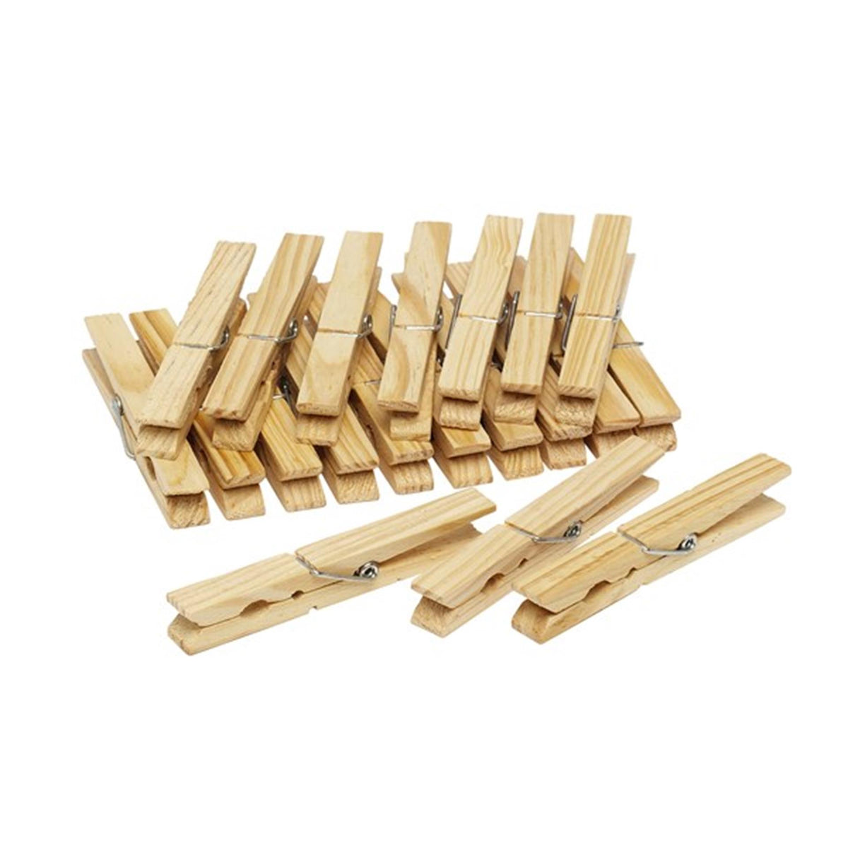 Lifetime clean clothes pegs xxl, 20 pcs.