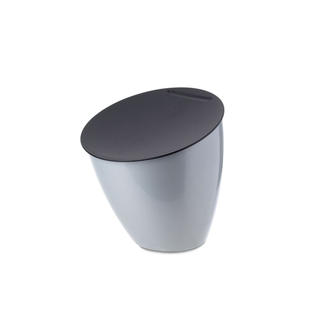 Mepal Calypso Afvalbakje 2,2L Zilver