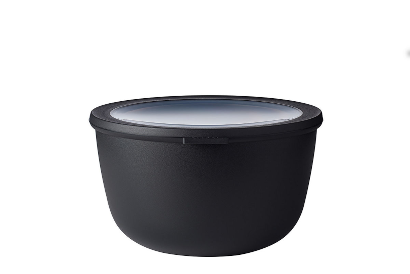 Mepal multikom cirqula rond 3000ml - nordic black