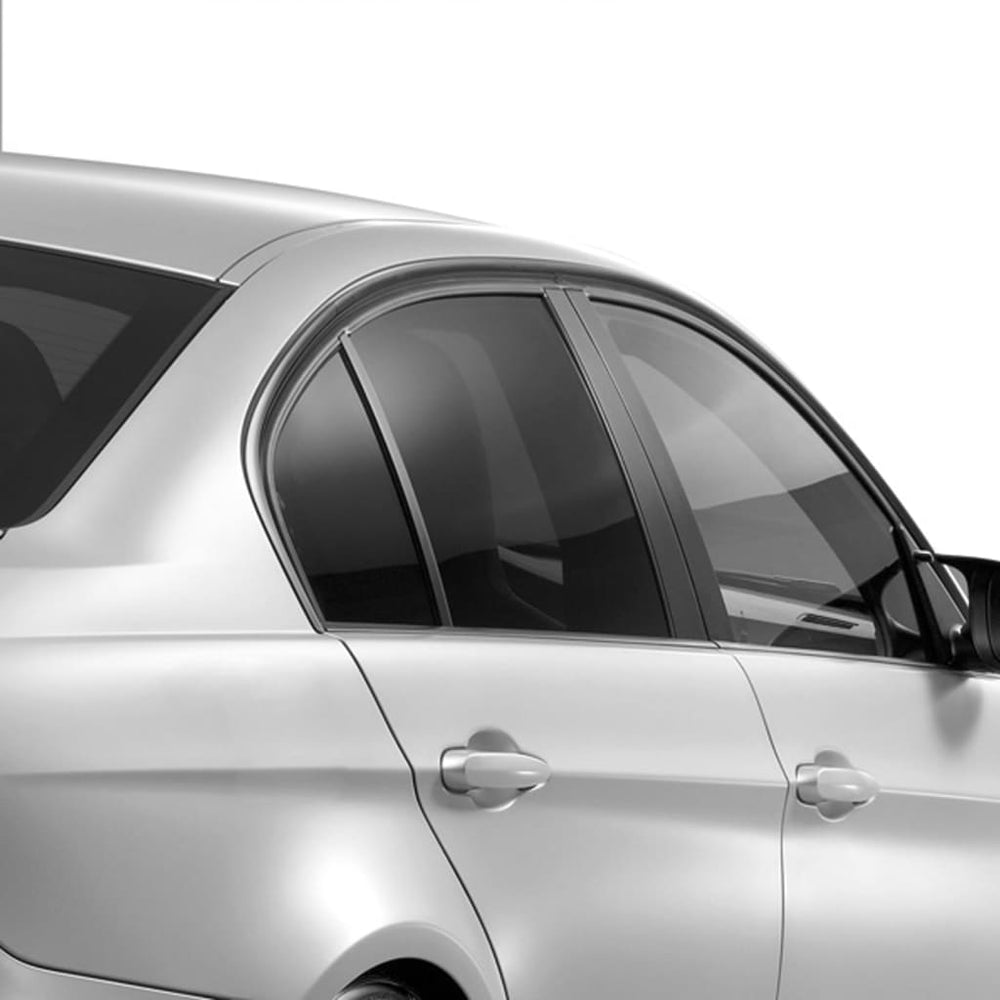 Carpoint Raamfolie Limo zwart 300x76 cm zwart