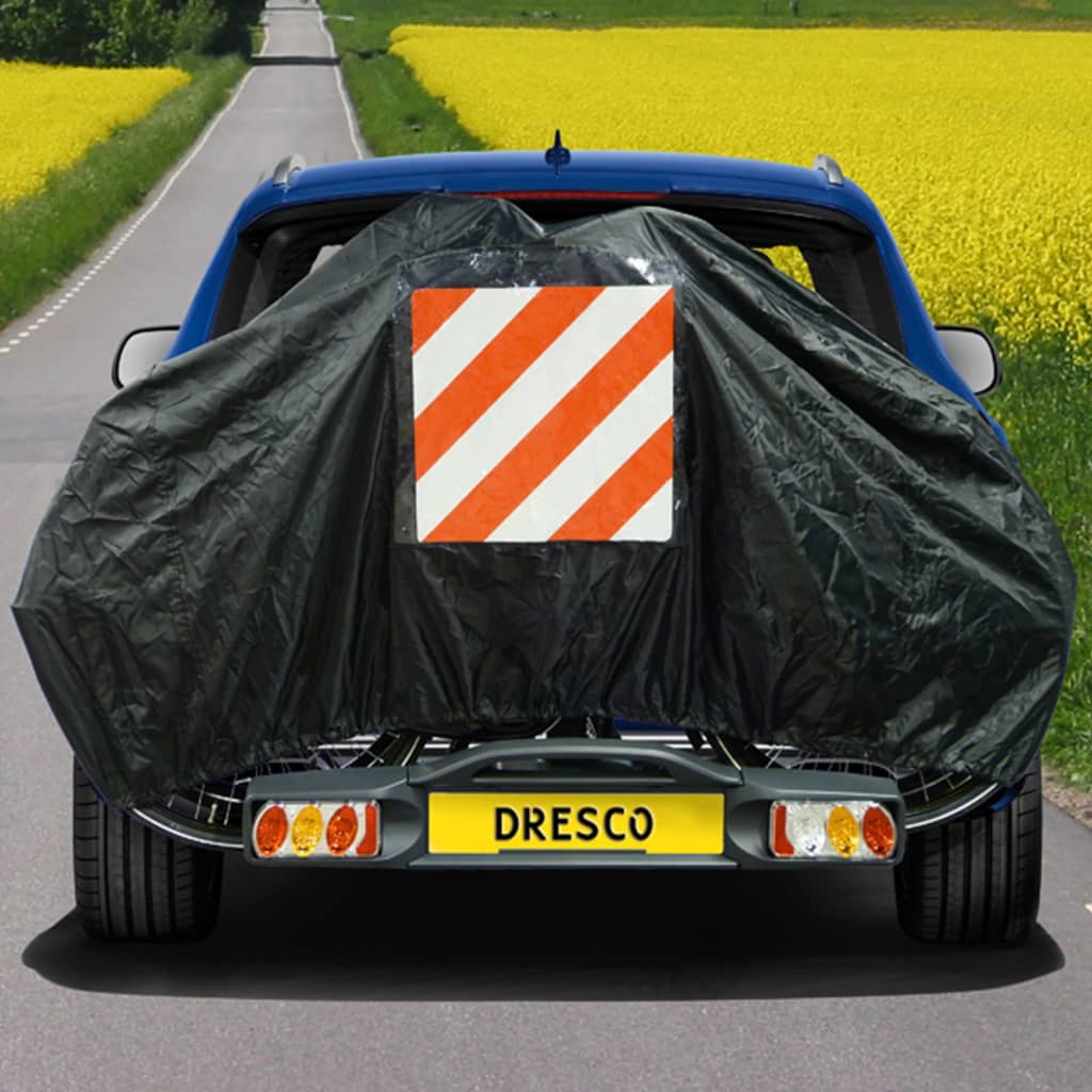 Dresco Fietshoes voor 2 fietsen elastische zwart