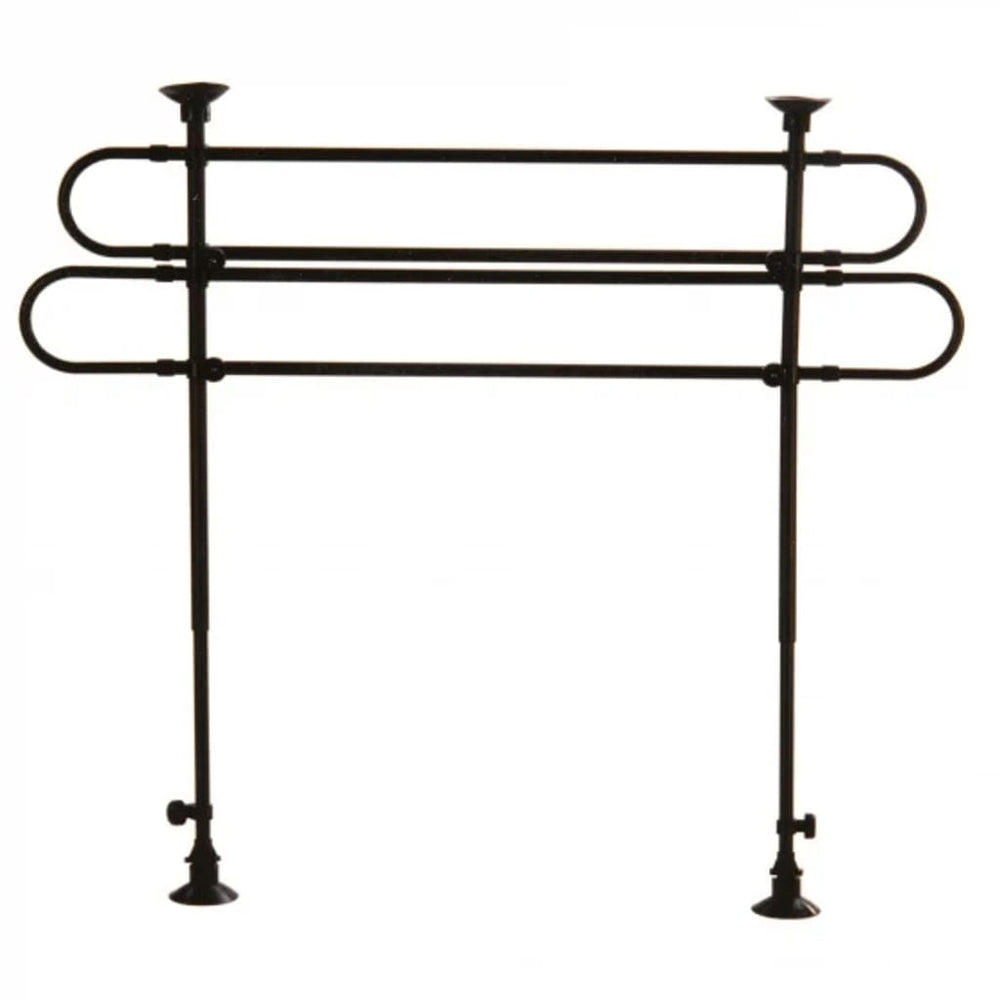 Carpoint hondenrek universeel 75-145x75-145x2 cm zwart