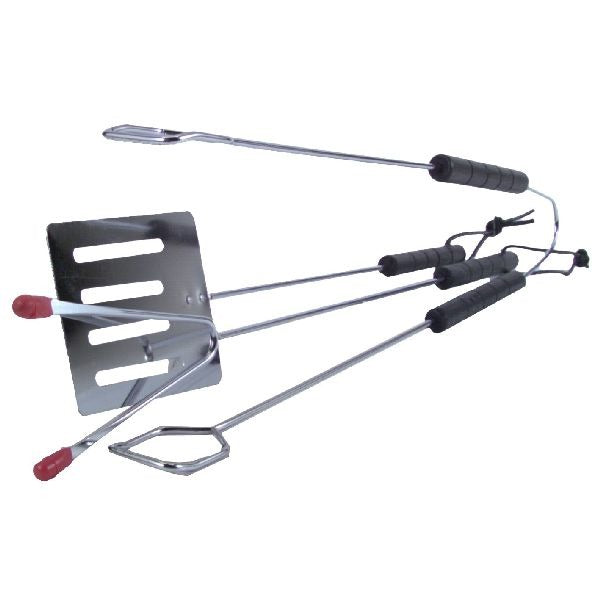 Basis bbq gereedschapset 3-delig
