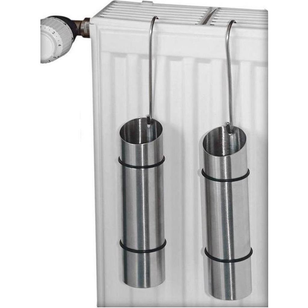 Excellent houseware waterverdampingsbakje rvs set a 2st. 20x5cm<br>