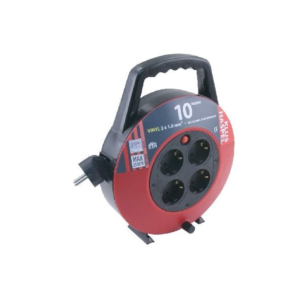 Etm klus kabelhaspel voor binnen 10m