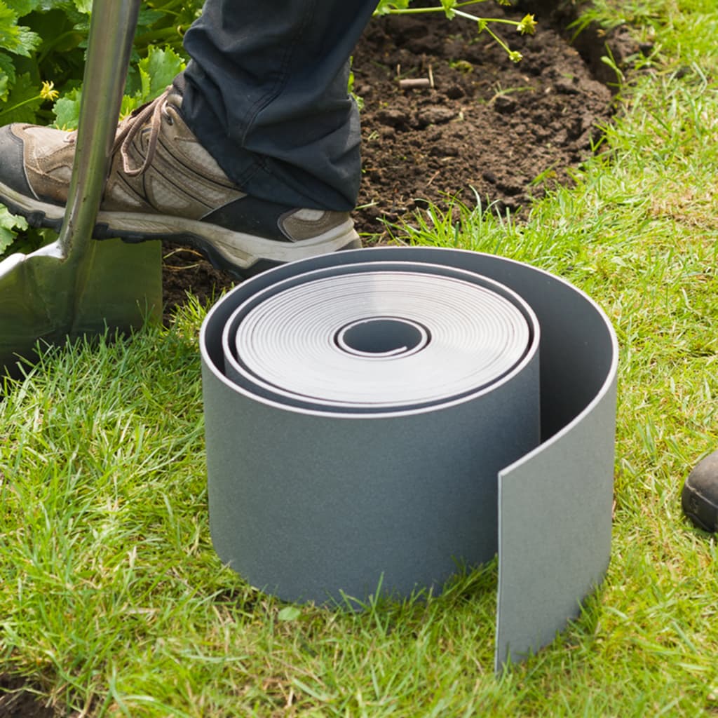 Natuurborderrand 0,15x10 m grijs