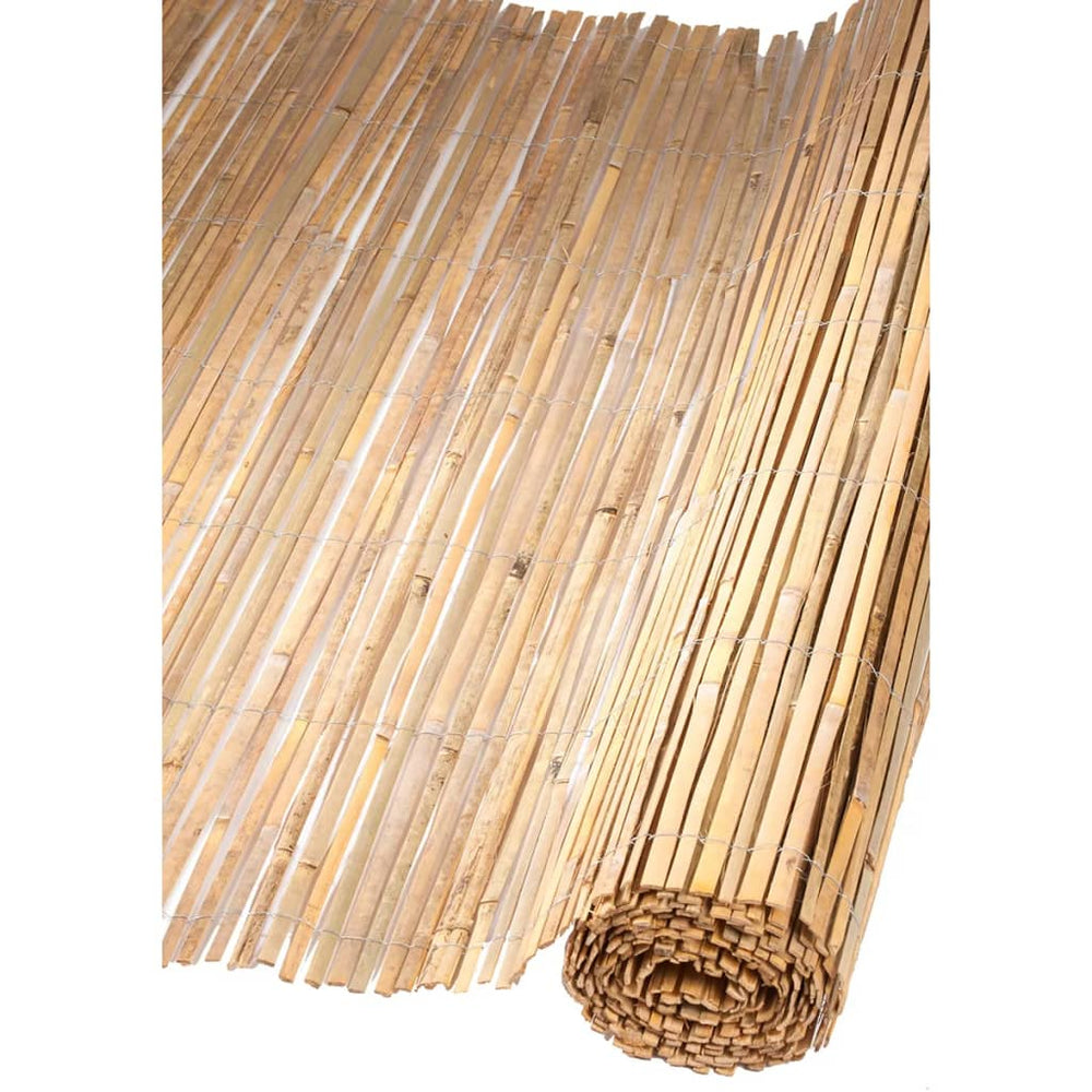 Natuur tuinscherm 1x5 m bamboe