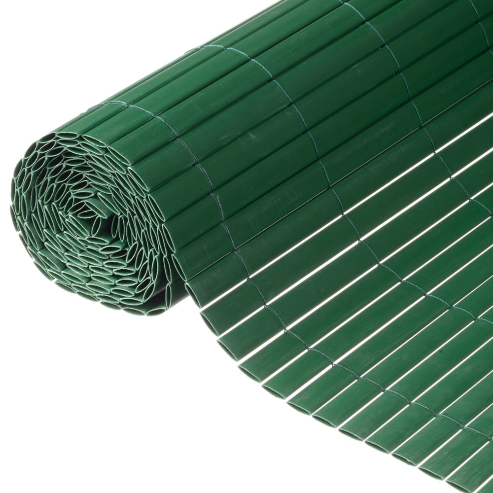 Nature tuinscherm dubbelzijdig 1,5x3m pvc groen