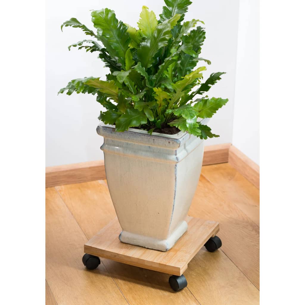 Nature plantenwagen vierkant 30x30 cm bruin bpc
