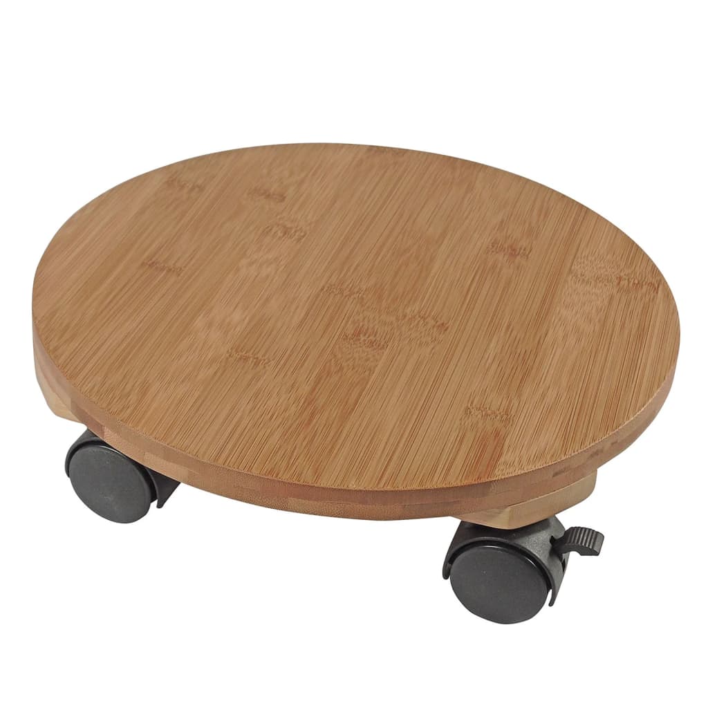 Nature plantenwagen rond ø30 cm bruin bpc