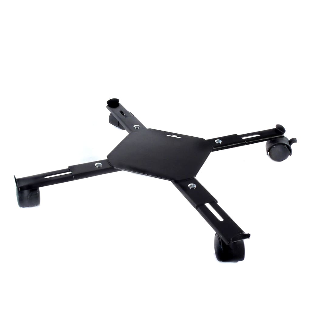 Nature Nature Plantenrolley met 4-armen verstelbaar metaal zwart