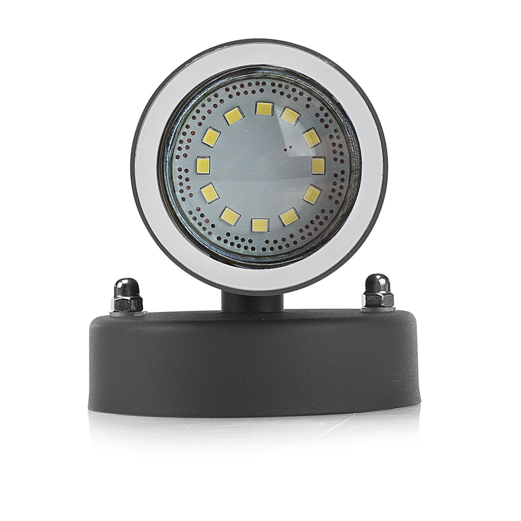 Smartwares gwl-176-hg buiten wandlamp grijs RVS