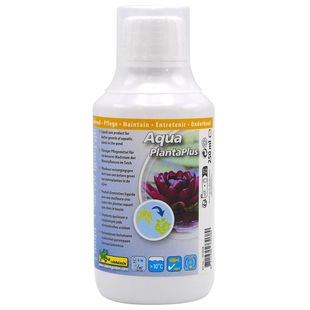 Ubbink vijverwaterbehandeling aqua planta plus 250 ml voor 5000 l