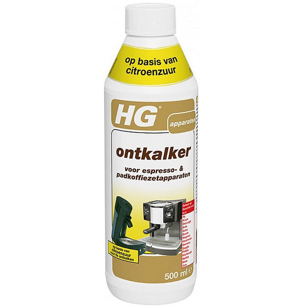 Hg ontkalker espresso- koffiepadmachines citroenzuur 0,5l