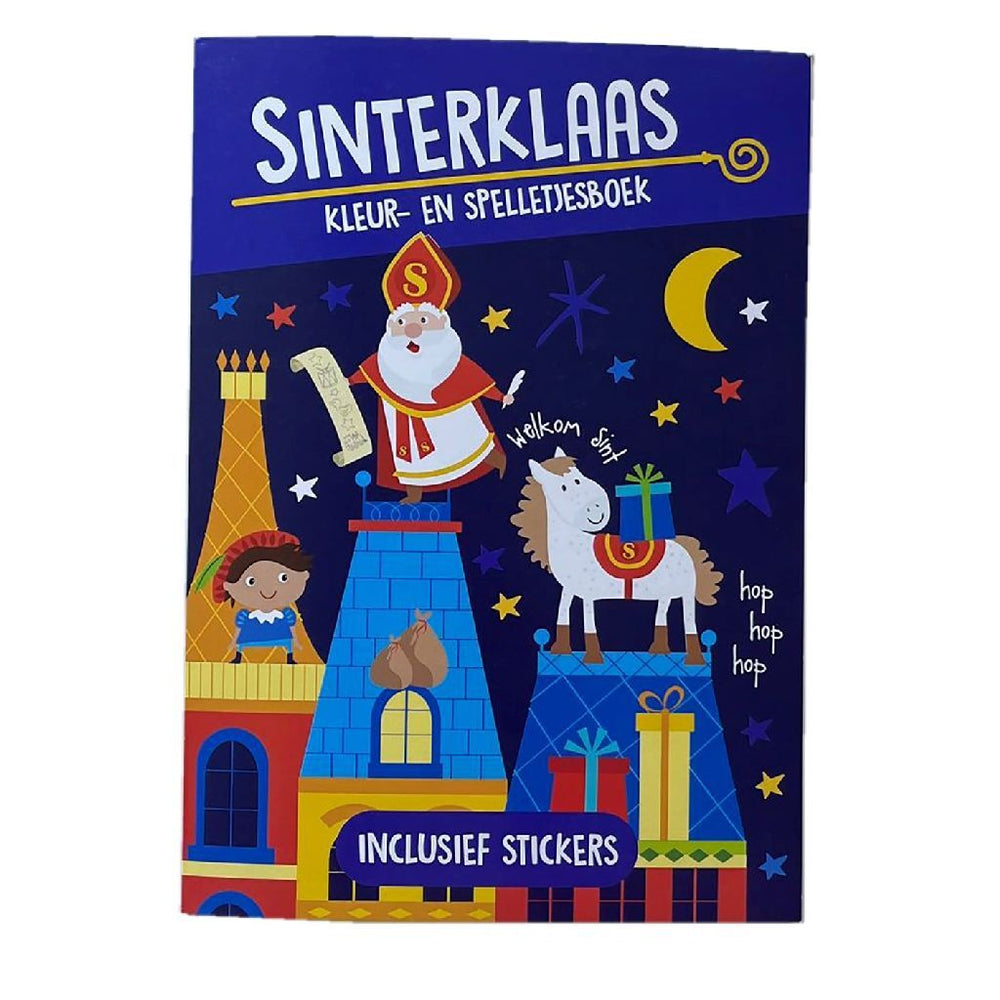 Basic sinterklaas kleur -en activiteitenboek