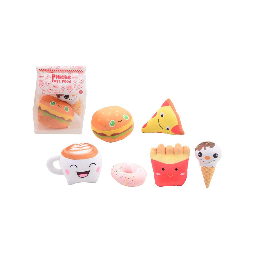 Johntoy pluche fastfood - 2st