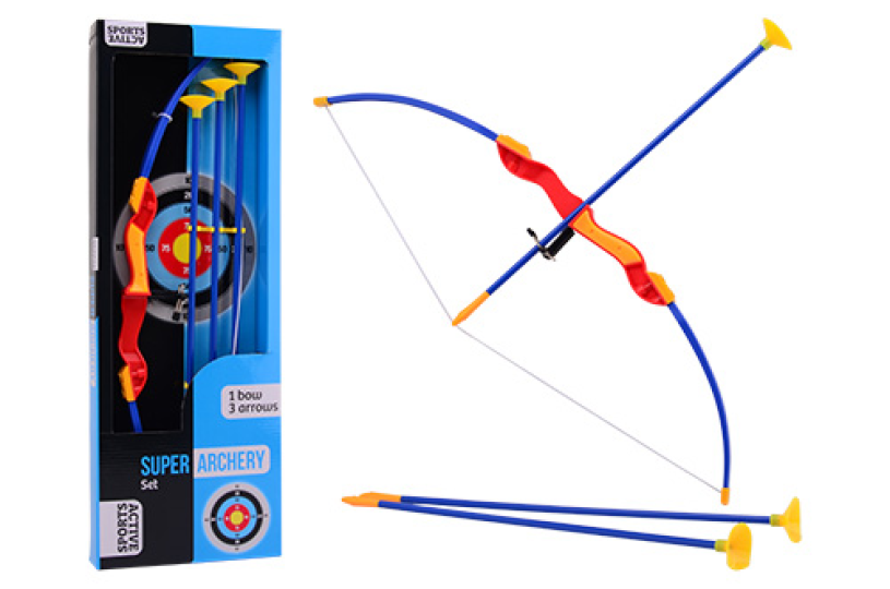 Johntoy sports active deluxe bow and arrow set in d