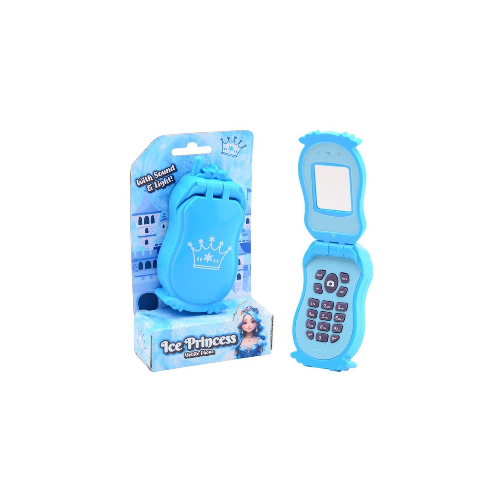 Johntoy ice princess telefoon op kaart