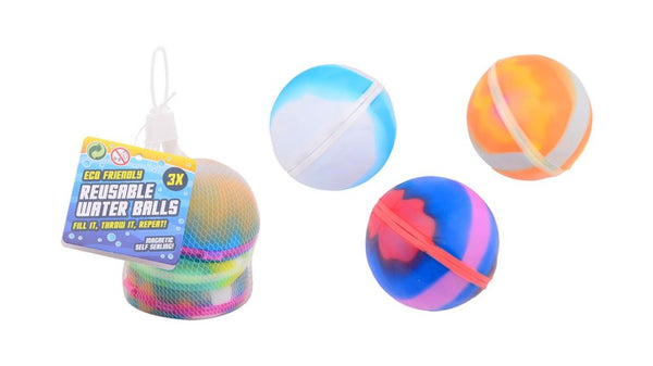 Johntoy aqua fun magnetische waterballen herbruikbaar 3 stuks speelgoed.
