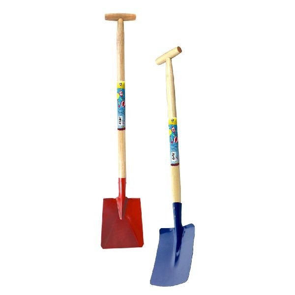Basic grote schep vleermuizen hout metaal 89cm