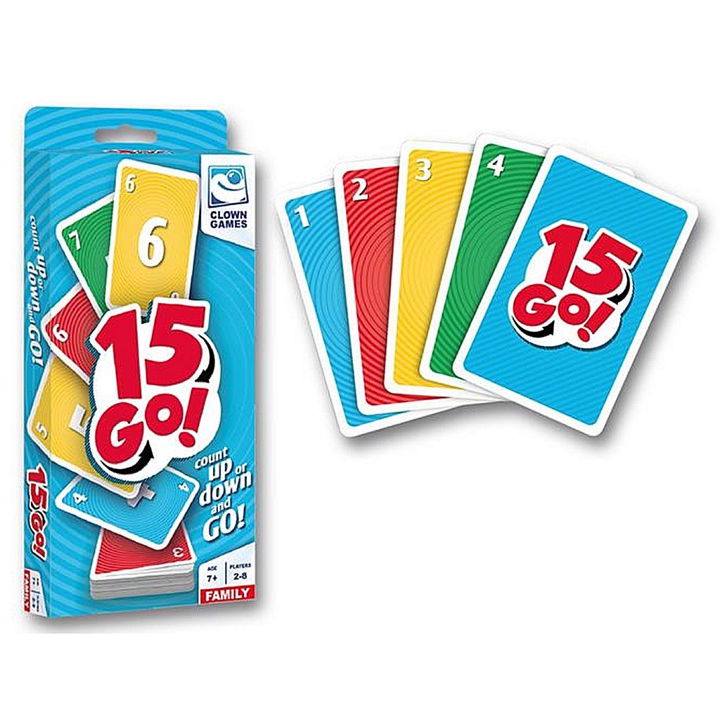 Clownspellen 15 gaan! origineel kaartspel