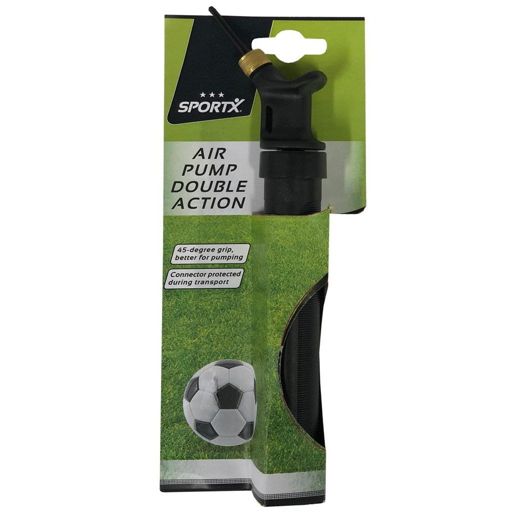 Sportx dubbelwerkende balpomp