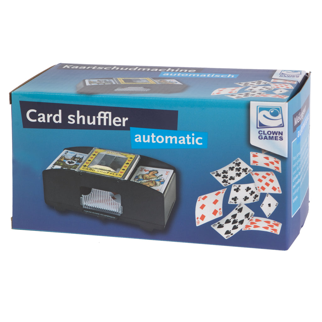 Clownspellen kaartschudmachine