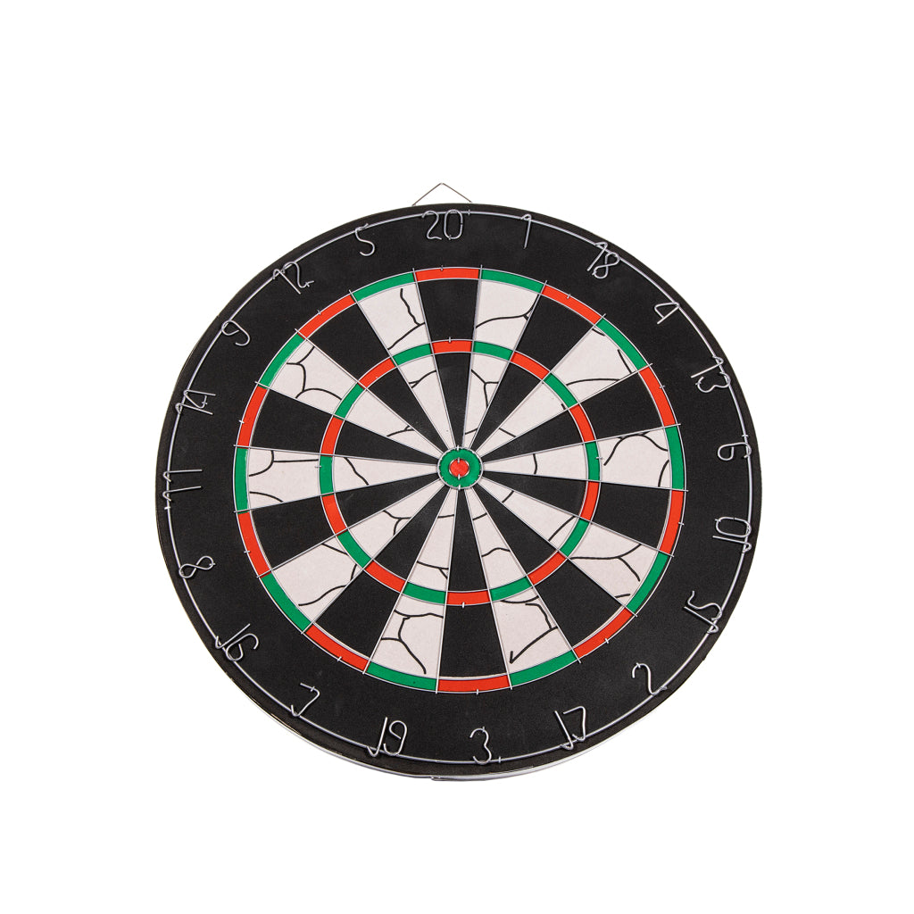 Sportx dartbord gevlokt met 6 darts