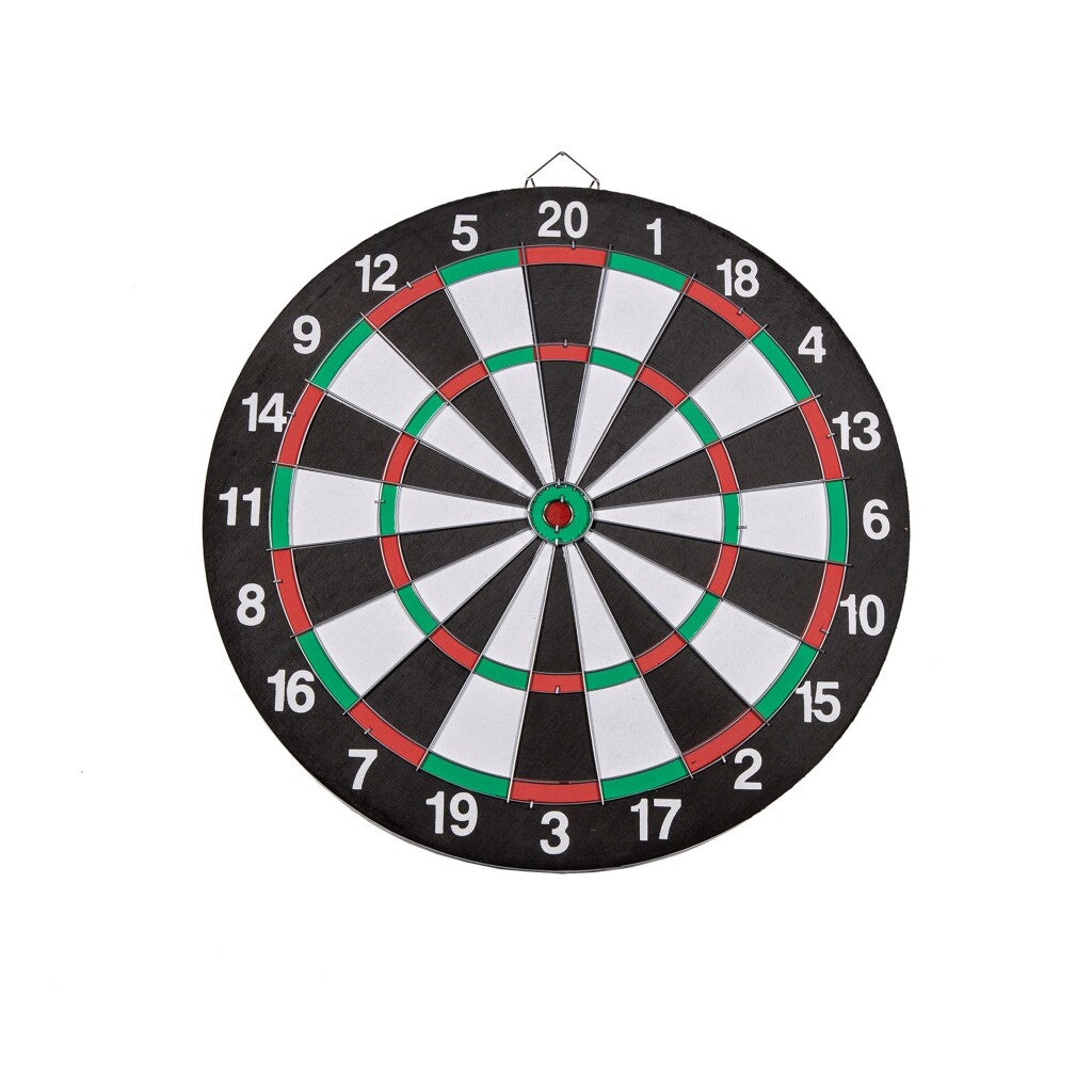 Basic dartbord 37.5 cm met 6 darts