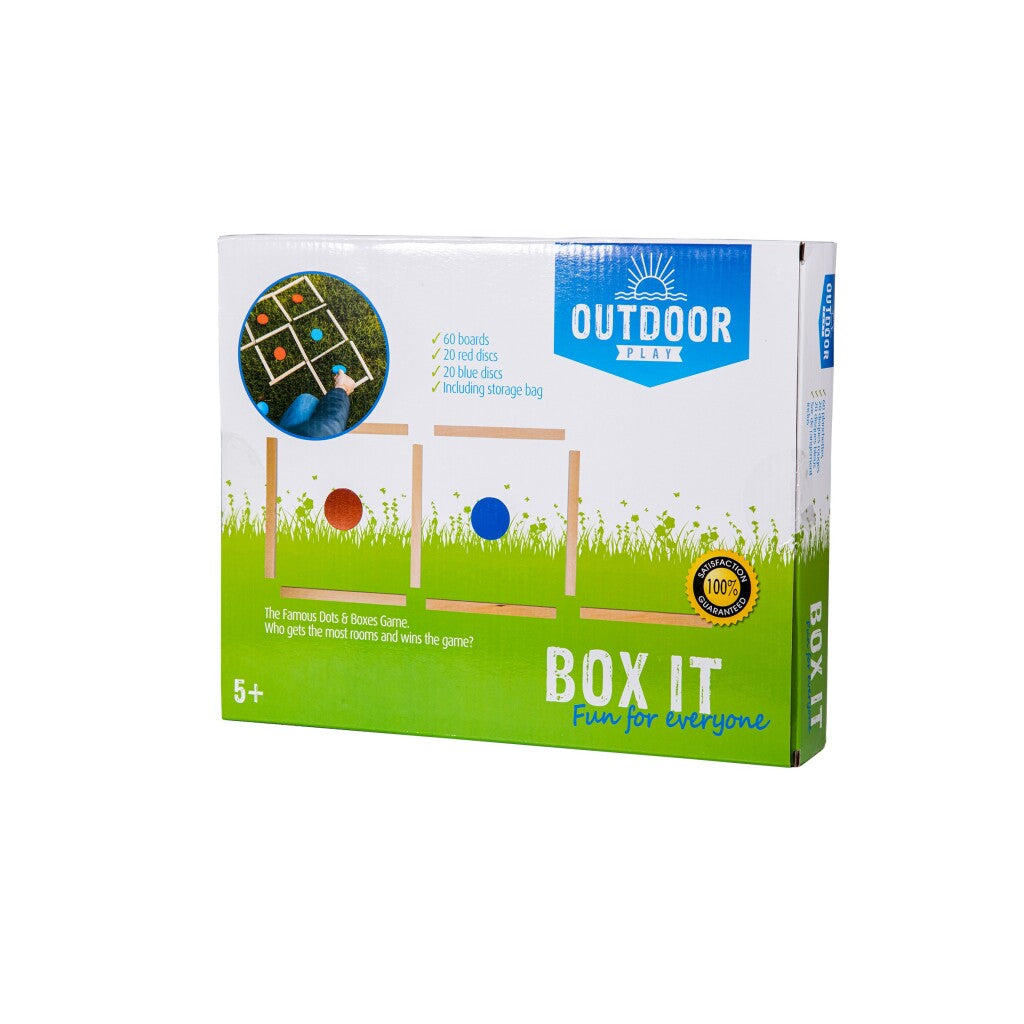 Buitenspeeldoos houten box