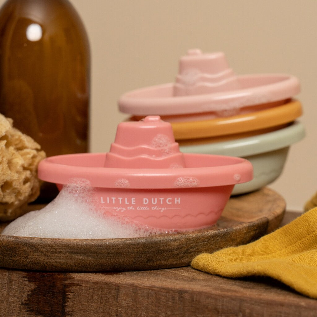Little Dutch 4 stoute laarsjes set roze