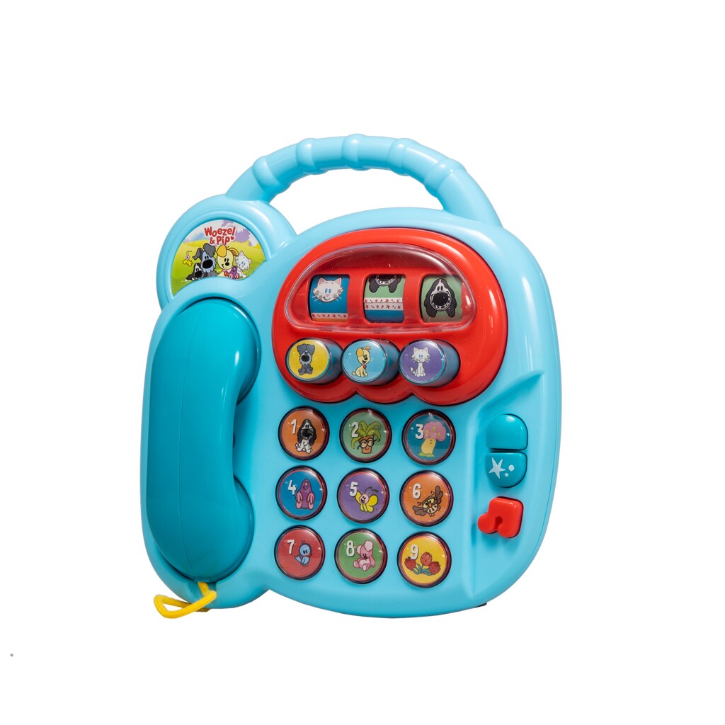 Rubo speelgoed woezel en pip telefoon met geluid