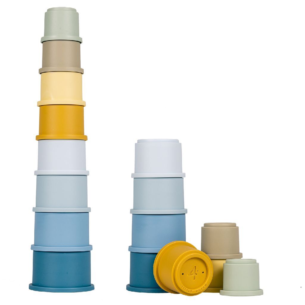 Little Dutch stapelbekers blauw