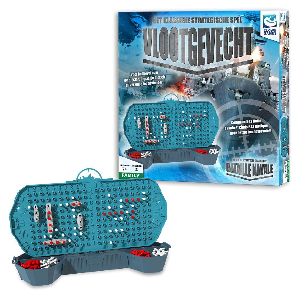 Van der meulen clown games vlootgevecht bordspel