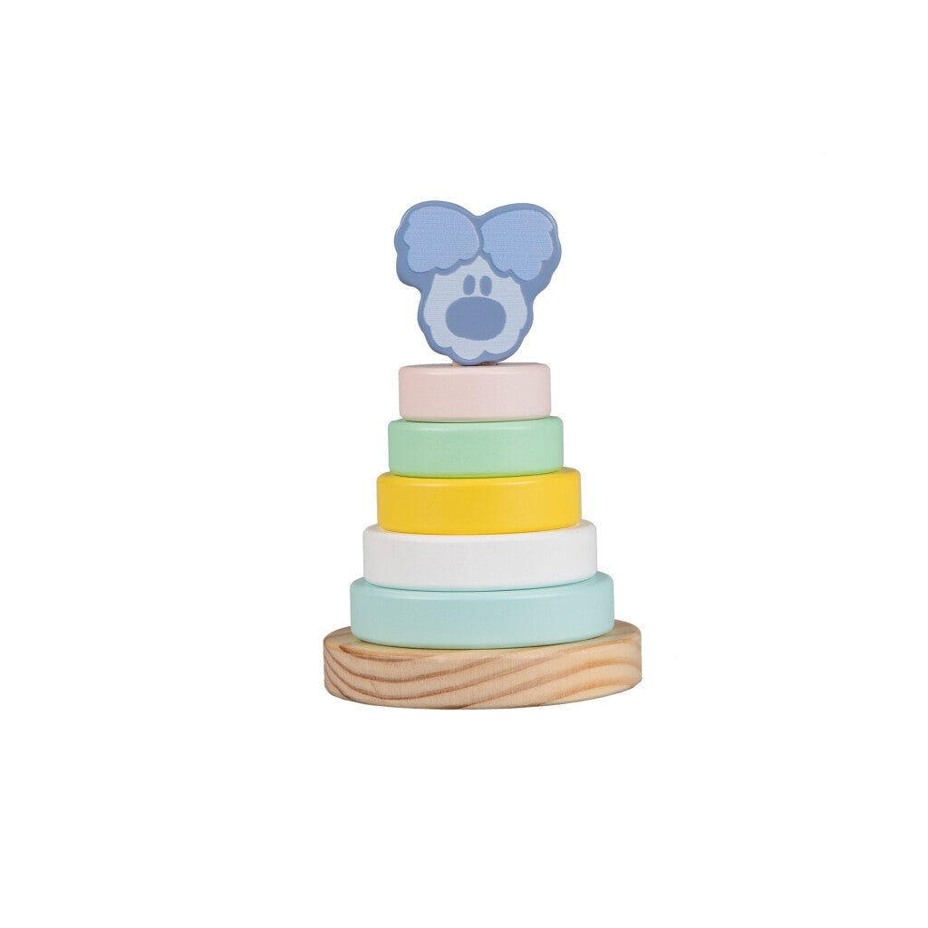 Rubo Toys woezel en pip woezel baby stapeltoren, 7dlg.