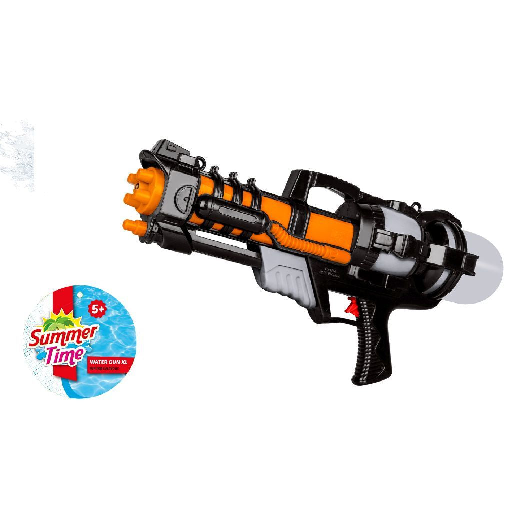 Summertime waterpistool 58 cm oranje zwart grijs