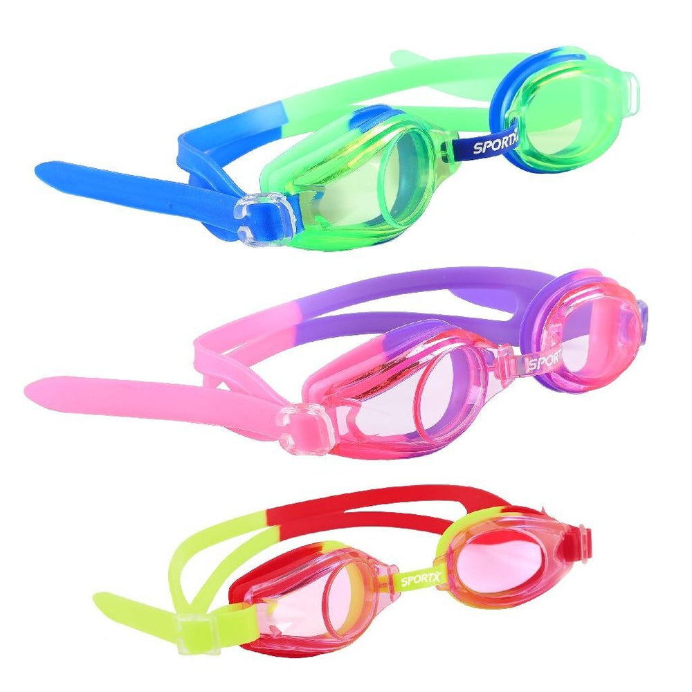 Sportx kids zwembril 4 sterren assorti