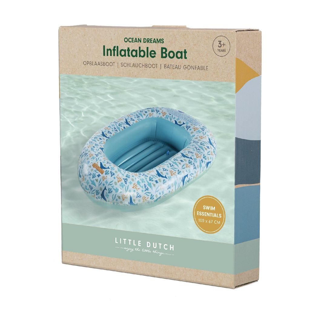 Little Dutch Ocean Dreams laars blauw, 100x67cm