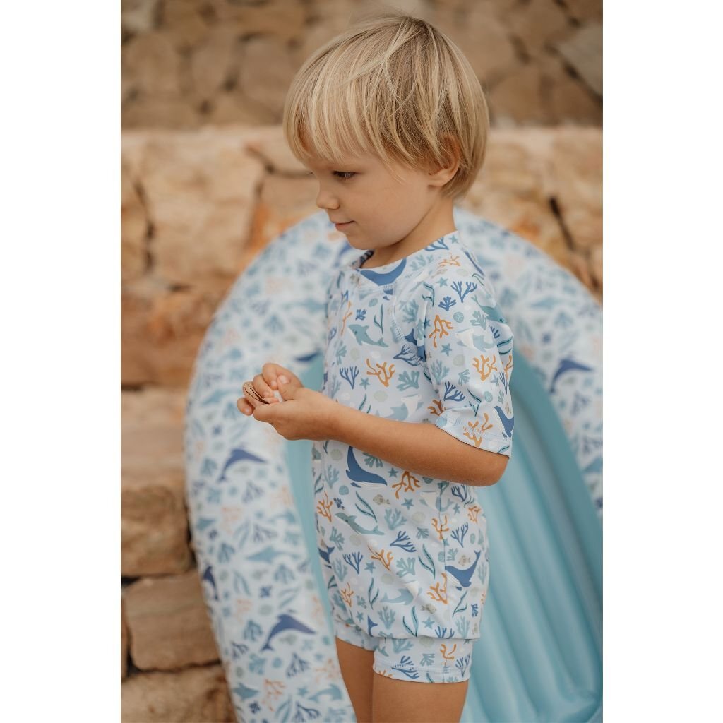 Little Dutch Ocean Dreams laars blauw, 100x67cm