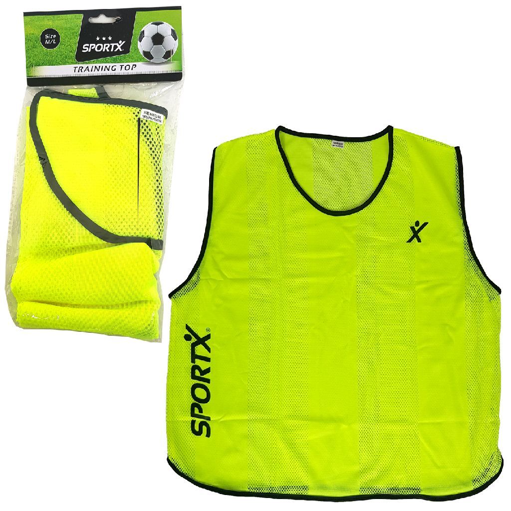 Sportx trainingsjasje ml geel