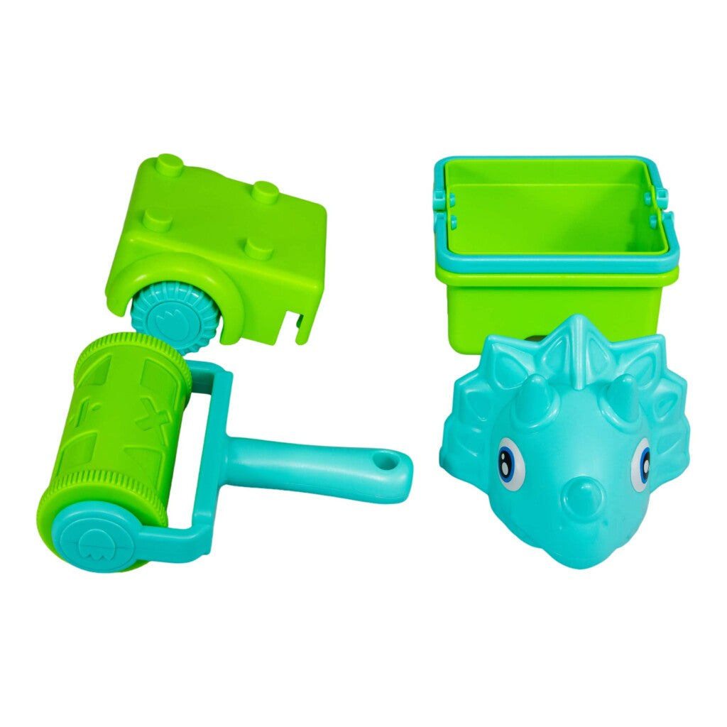 Summertime dino zand set 4in1 verschillende kleuren