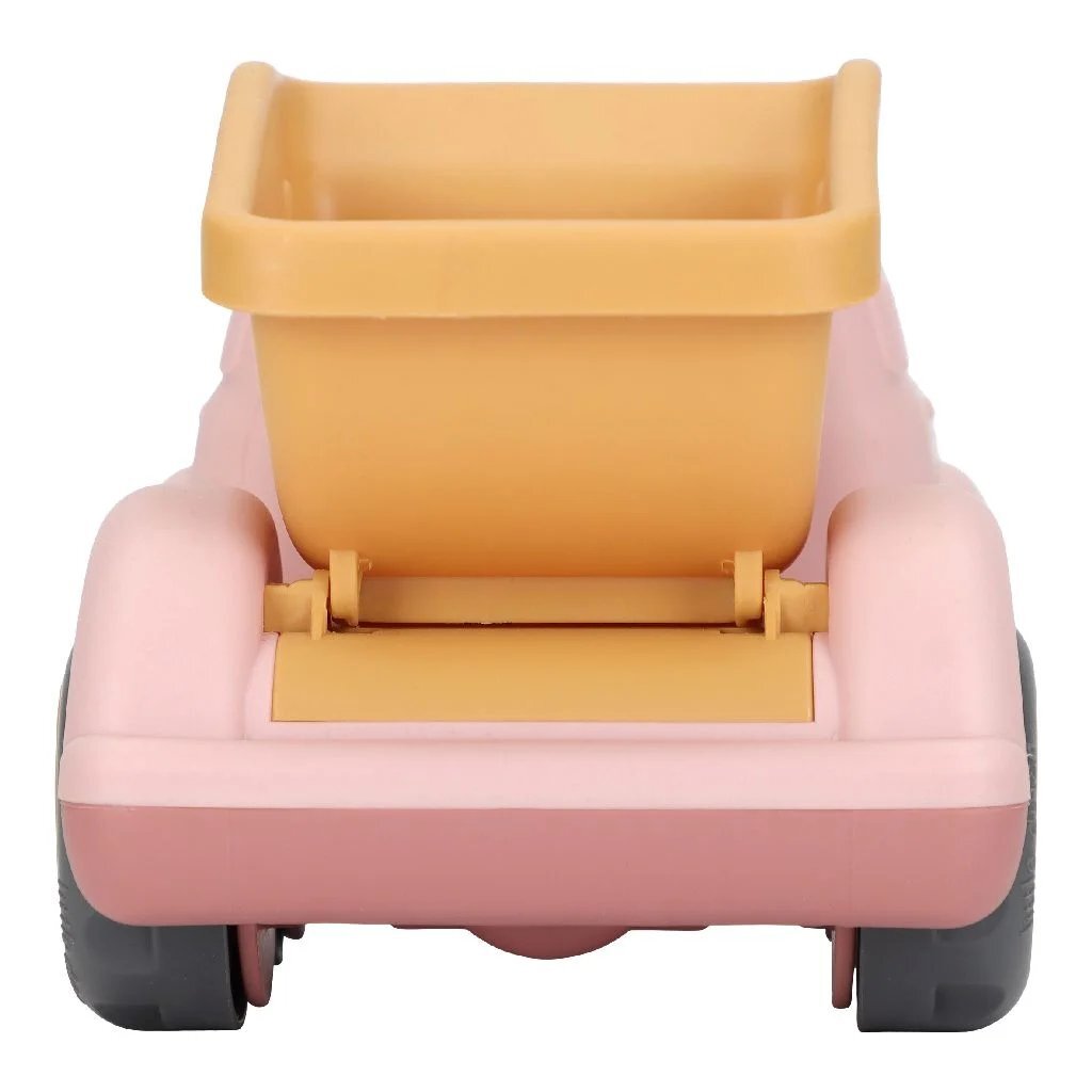 Kleine Hollandse kiepwagen roze, 17cm