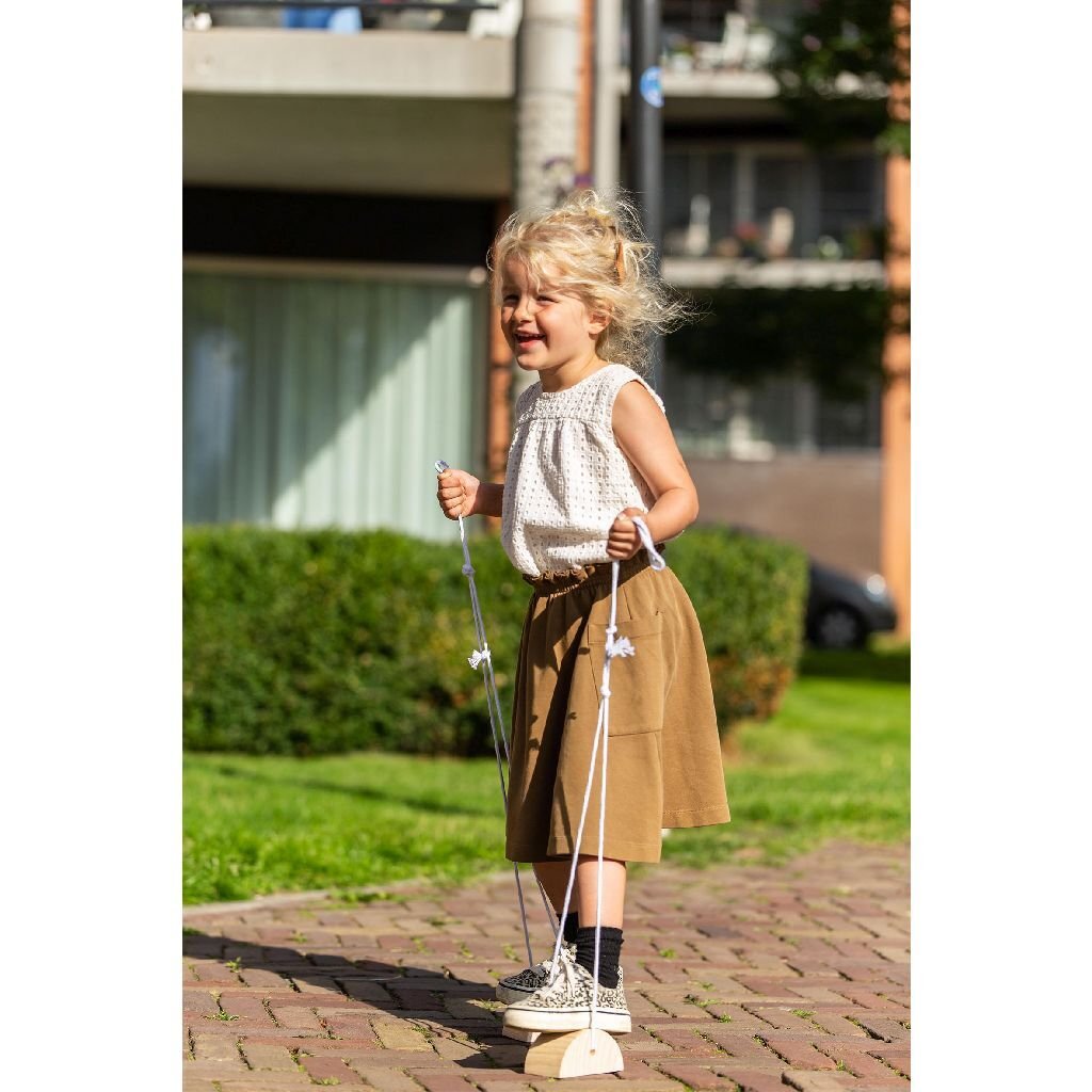 Outdoor play houten loopklossen